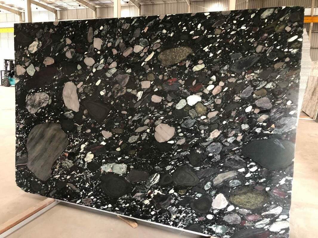 Black Marinace Granite Gangsaw S